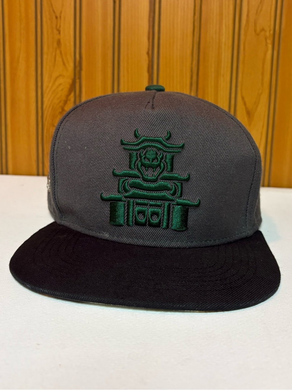 Nintendo Gray and Black Super Mario Odyssey Pin Cap
